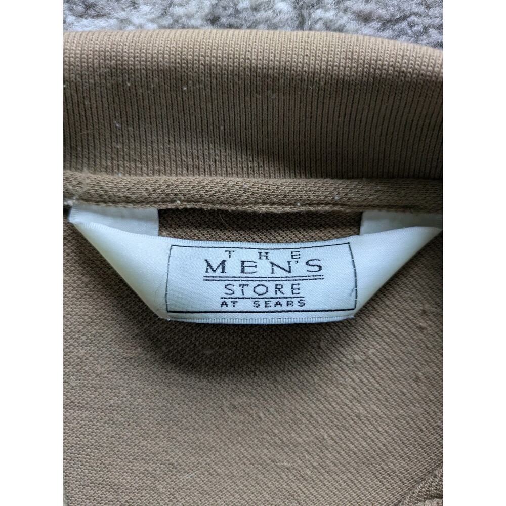 Vintage 80's Sears Men's Store Polo Shirt, Unicorn Logo BROWN - Small - Picture 2 of 14